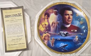 Assiette de Collection "Star Trek IV: The Voyage Home"