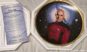 Assiette de Collection "Captain Jean-Luc Picard"