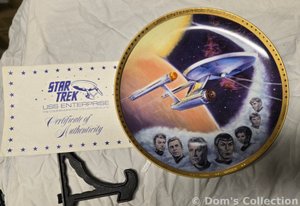 L'assiette commémorative "USS Enterprise"