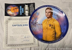 Assiette de Collection "Captain Kirk"