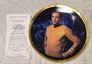 Assiette de Collection "KIRK"