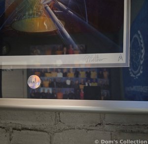 Lithographie de collection intitulée « Beyond the Final Frontier »