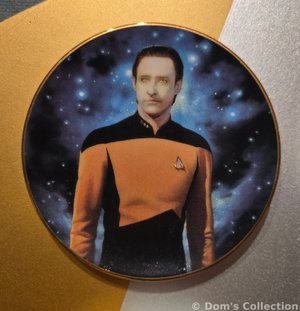 Mini-assiette "le Lieutenant Commander Data"