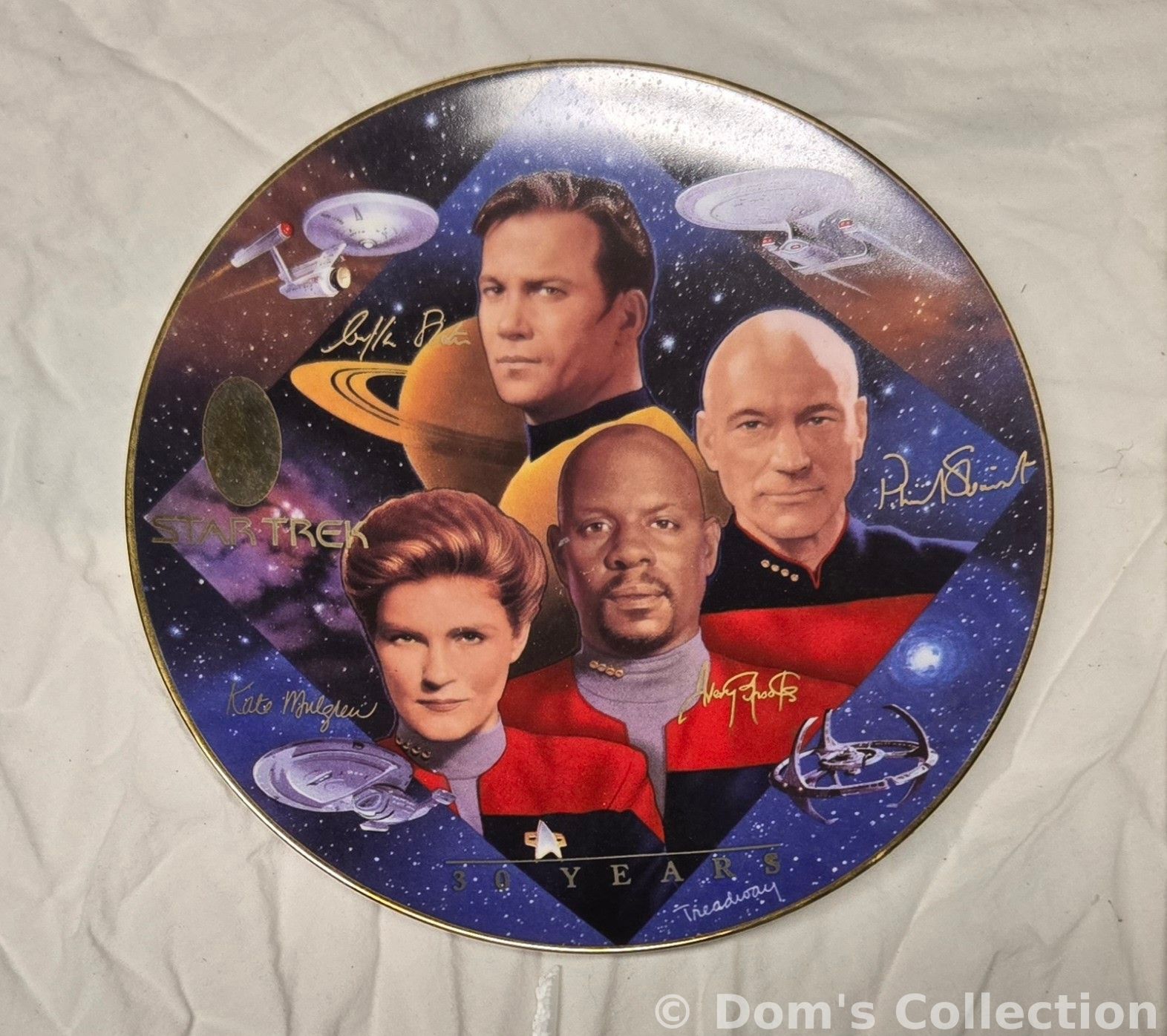 Assiette de Collection "Captain's Tribute" – 30 Years