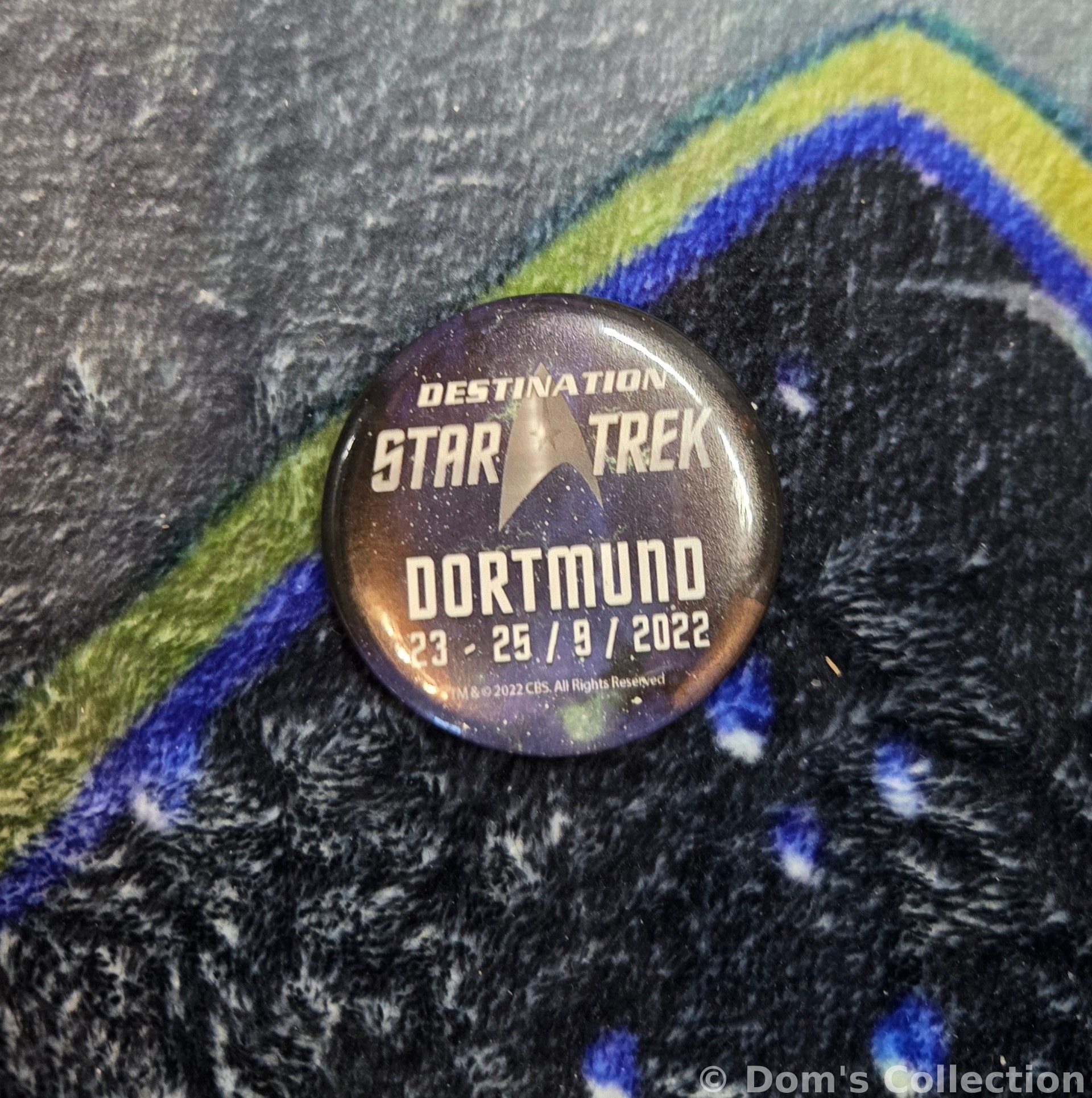 Badge de la convention Destination Star Trek
