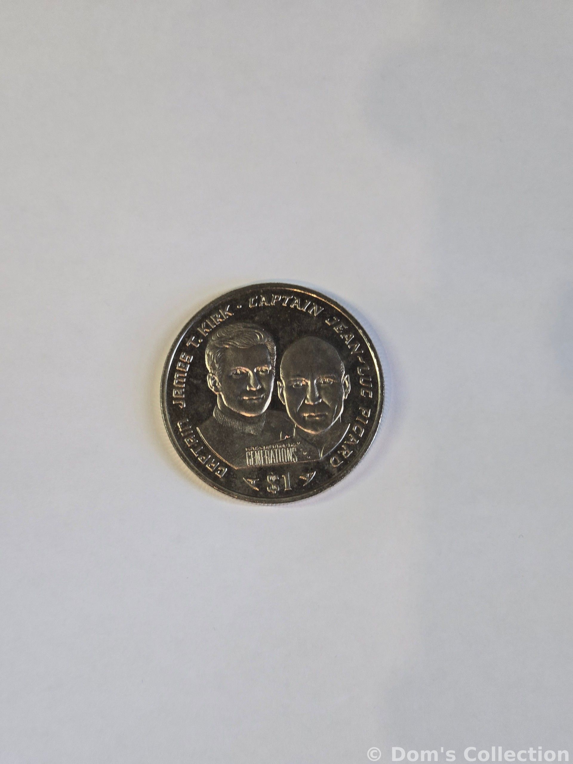 Pièce Star Trek génération - 1 dollar Libéria