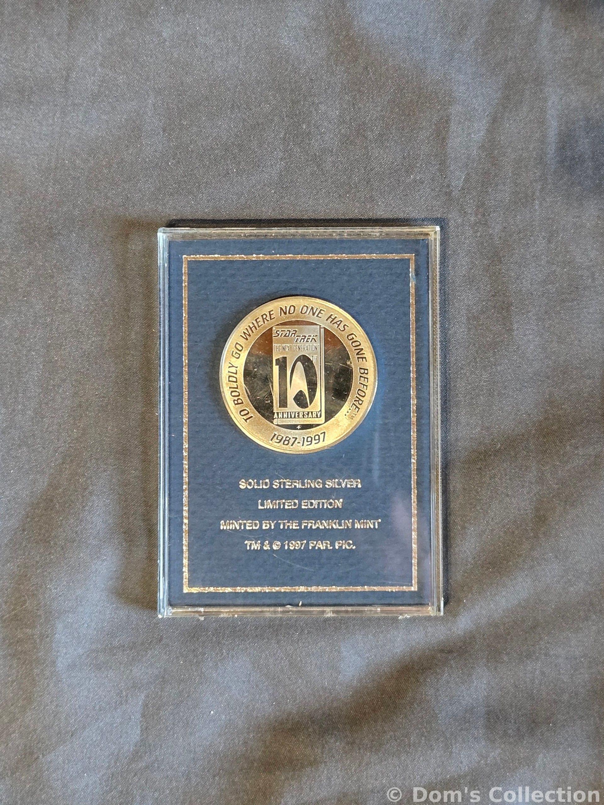 Médaille Commémorative du 10ème Anniversaire TNG