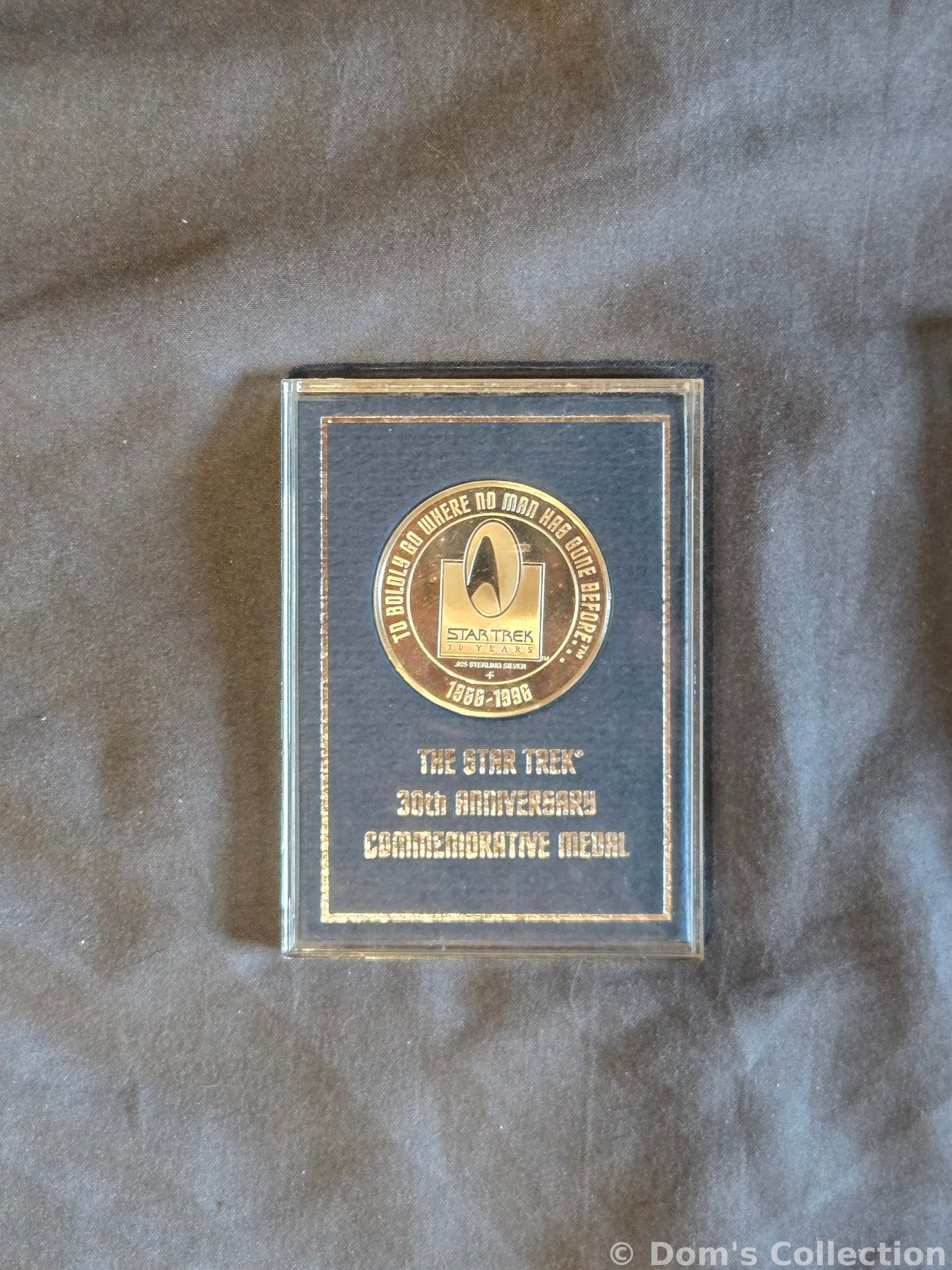 Médaille commémorative du 30ème anniversaire de Star Trek 